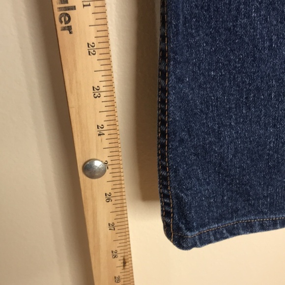 Levis 518 superlow boot cut 7 M Jr made in USA paper tag 29” - Picture 6 of 12